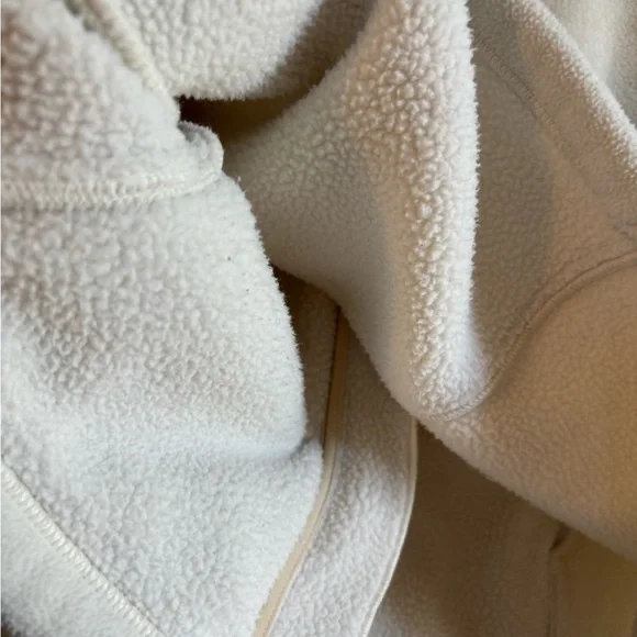 Patagonia White Fleece Jacket size S - Picture 7 of 7